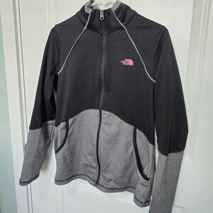 The North Face Black Gray Sweatshirt Size Medium Outerwear Winter